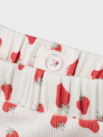 NAME IT Shorts Vemma Bright White Strawberry